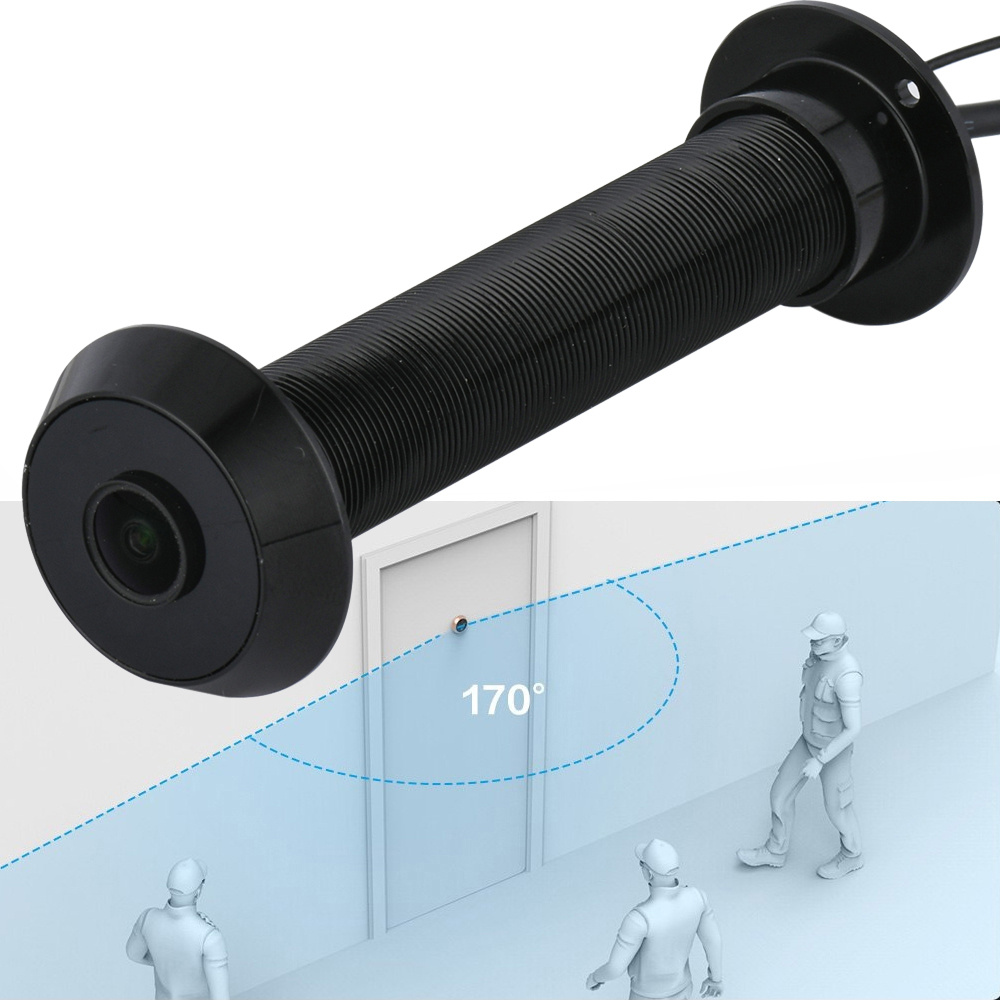 Home Security Front Door Camera - LED Door Eye Camera 1080P 2MP