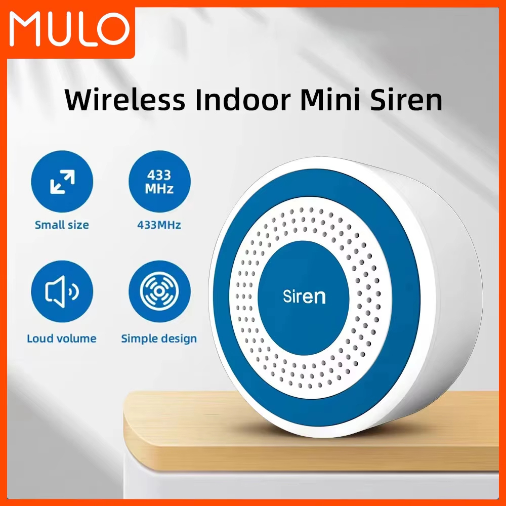 MULO Mini Alarm Siren Wireless - огляд і ціна Sim Gsm Alarm