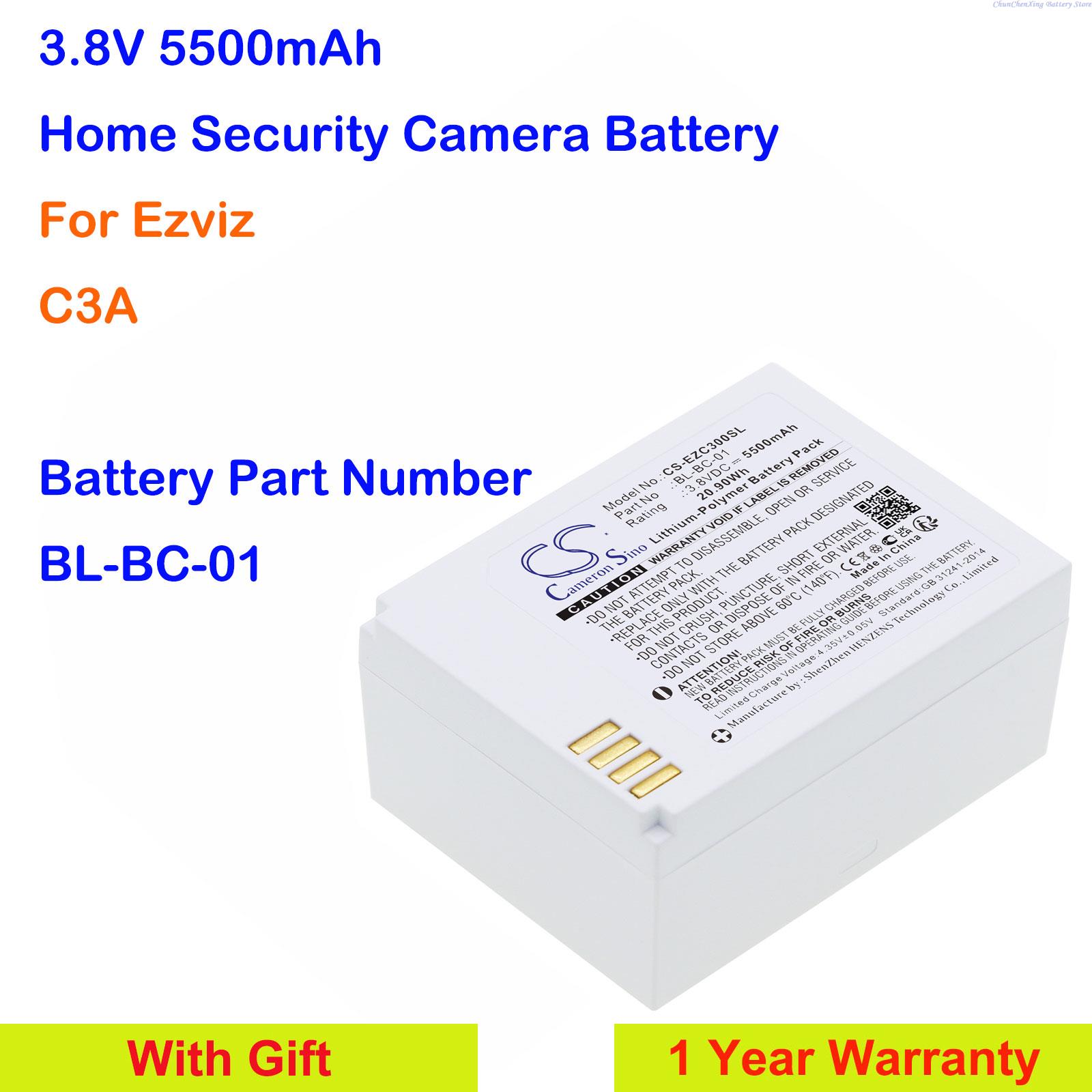 Cameron Sino 3.8V 5500mAh Home - огляд і ціна Home Security Battery Replacement