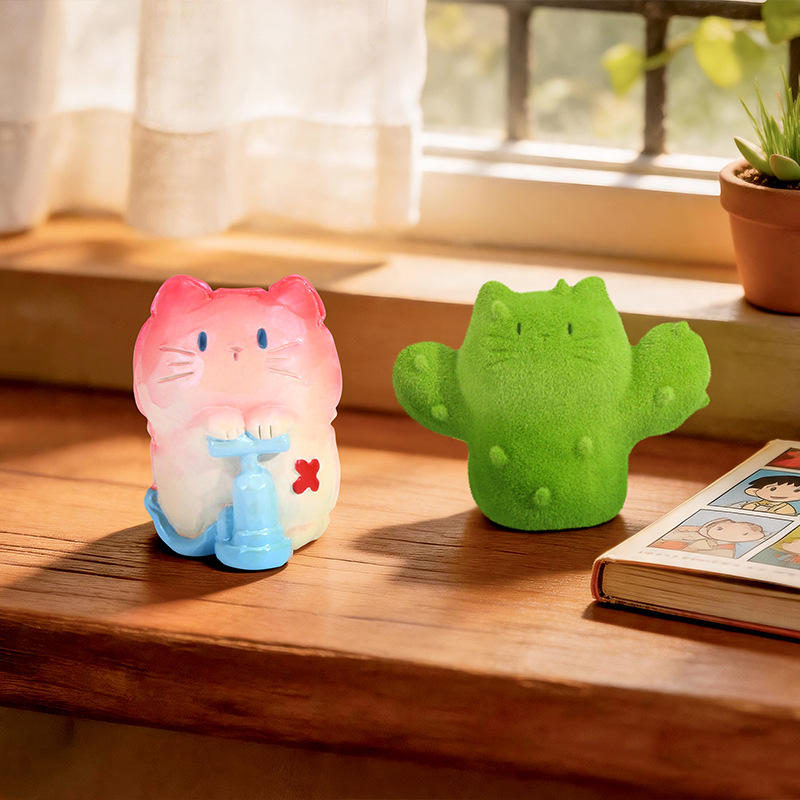 Cute Cat Blind Box Figure Resi - огляд і ціна Home Security Box