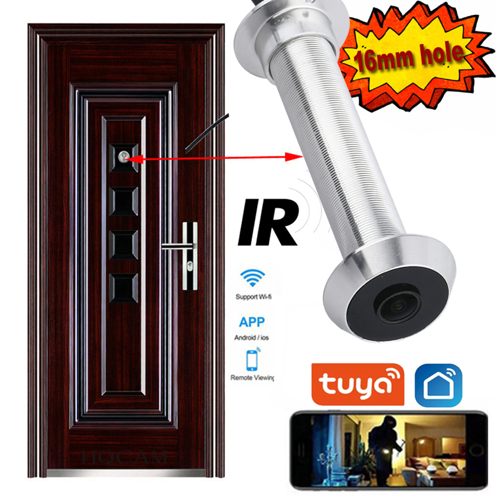 LED Door Eye Camera 1080P 2MP  - огляд і ціна Home Security Front Door Camera