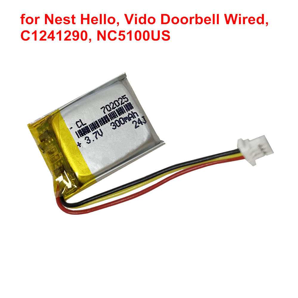3.7V 300mAh Replacement Home S - огляд і ціна Home Security Battery Replacement