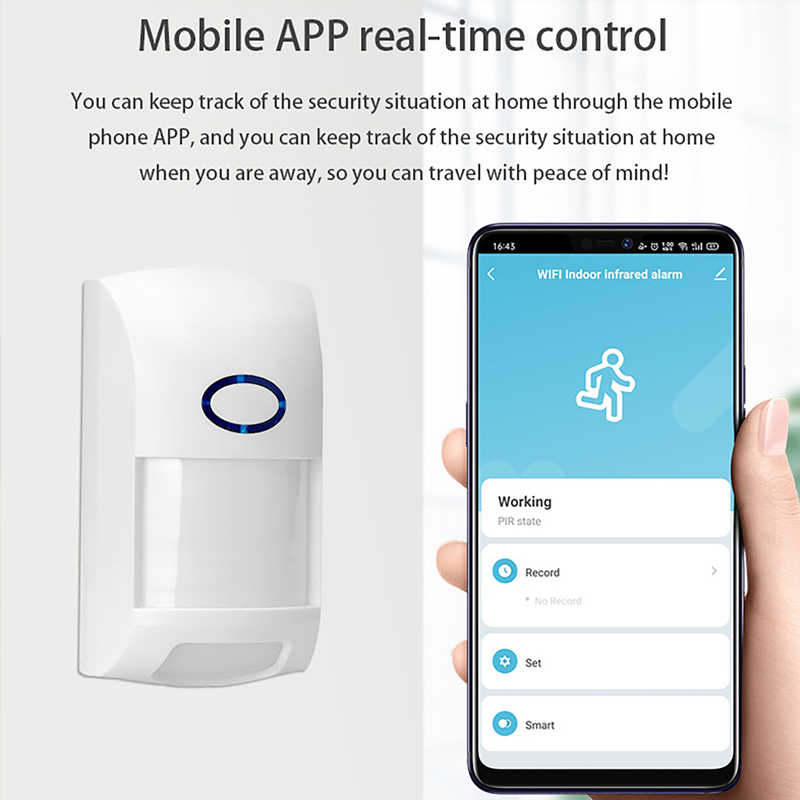 Smart Tuya PIR Motion Sensor W - огляд і ціна Sim Gsm Alarm