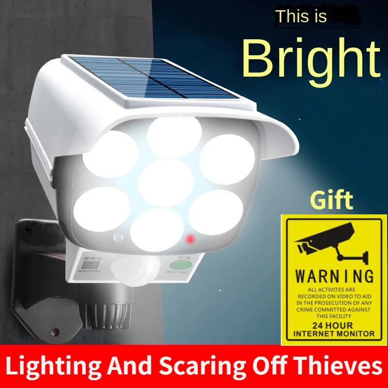 Outdoor Solar Light Motion Sen - огляд і ціна Home Security Items