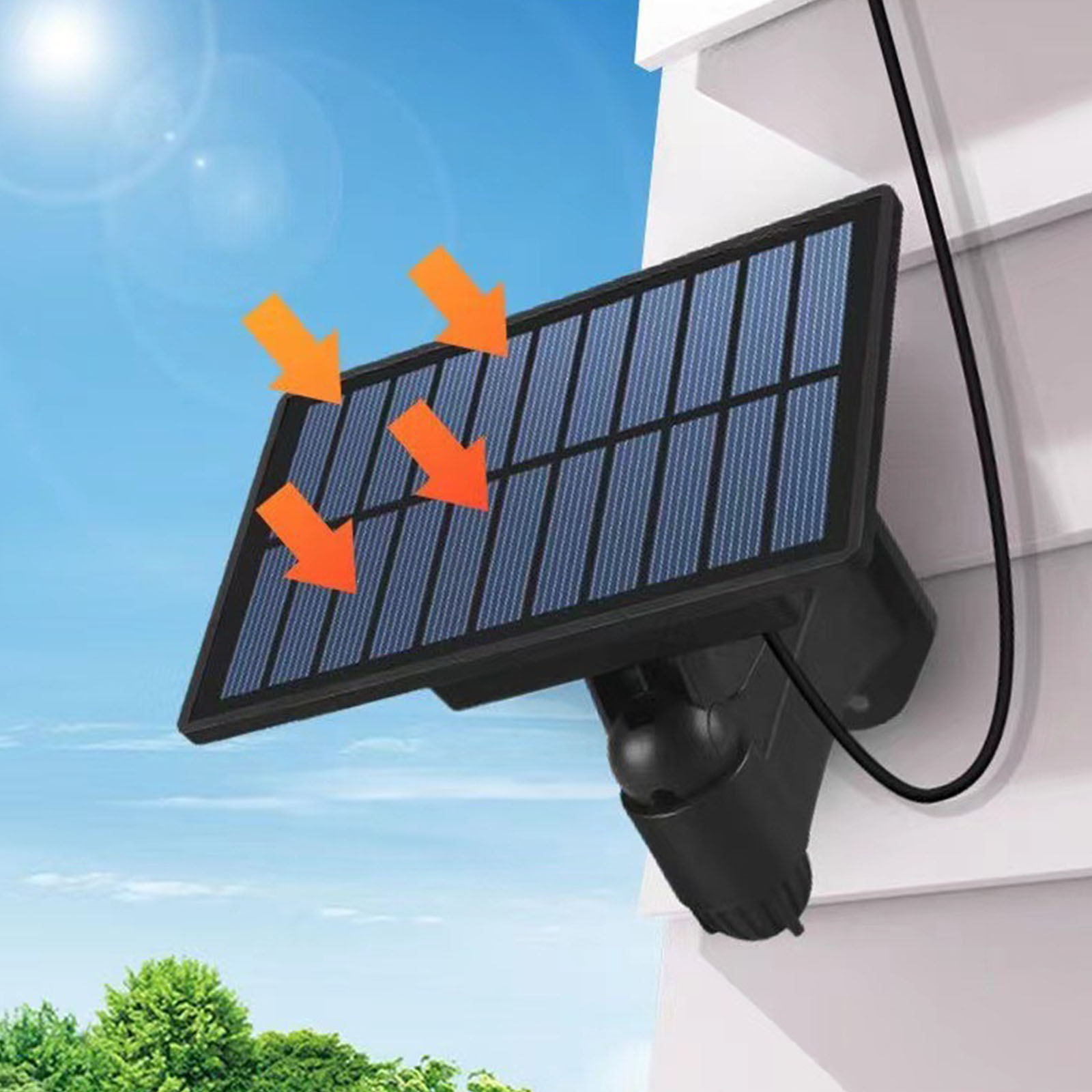 Solar Street Lights Outdoor, C - огляд і ціна Home Security Flood Lights