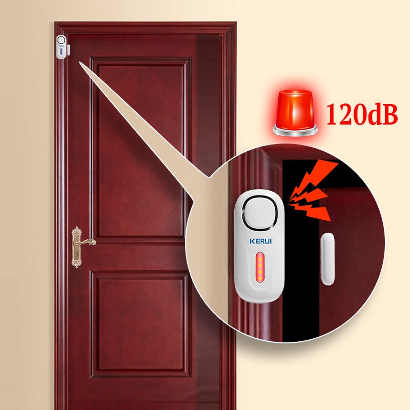 KERUI 120DB Wireless Door/Wind - огляд і ціна Sim Gsm Alarm